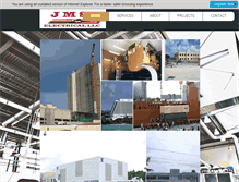 Tablet Screenshot of jmsi-electrical.com